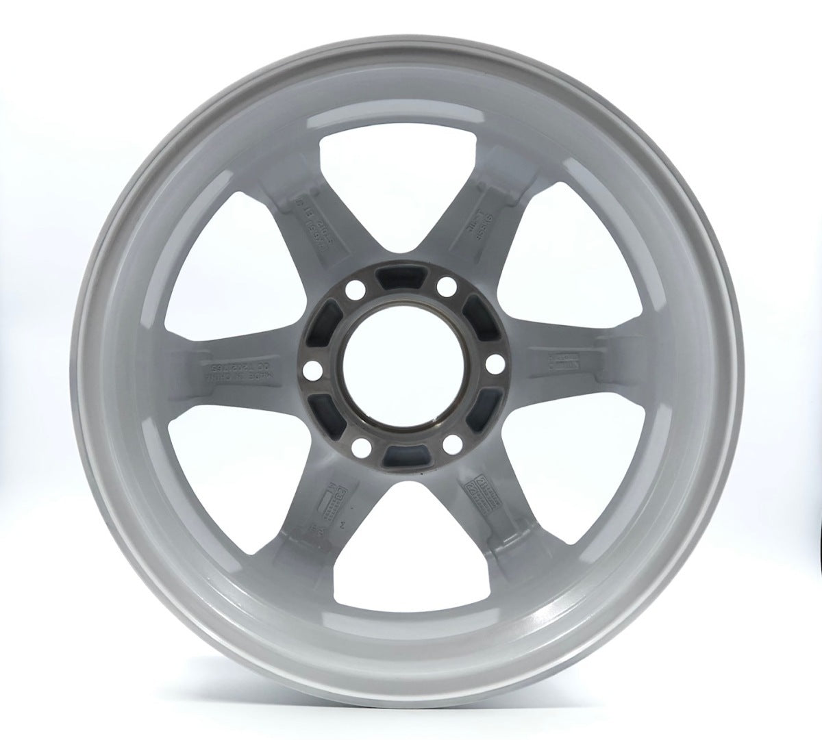 CLEAVE RACING FL53-6 17x6.5 +38 6-139.7 White/Machined 4 Piece Set Hiace 200 Series Deep Rim [f1104662649]