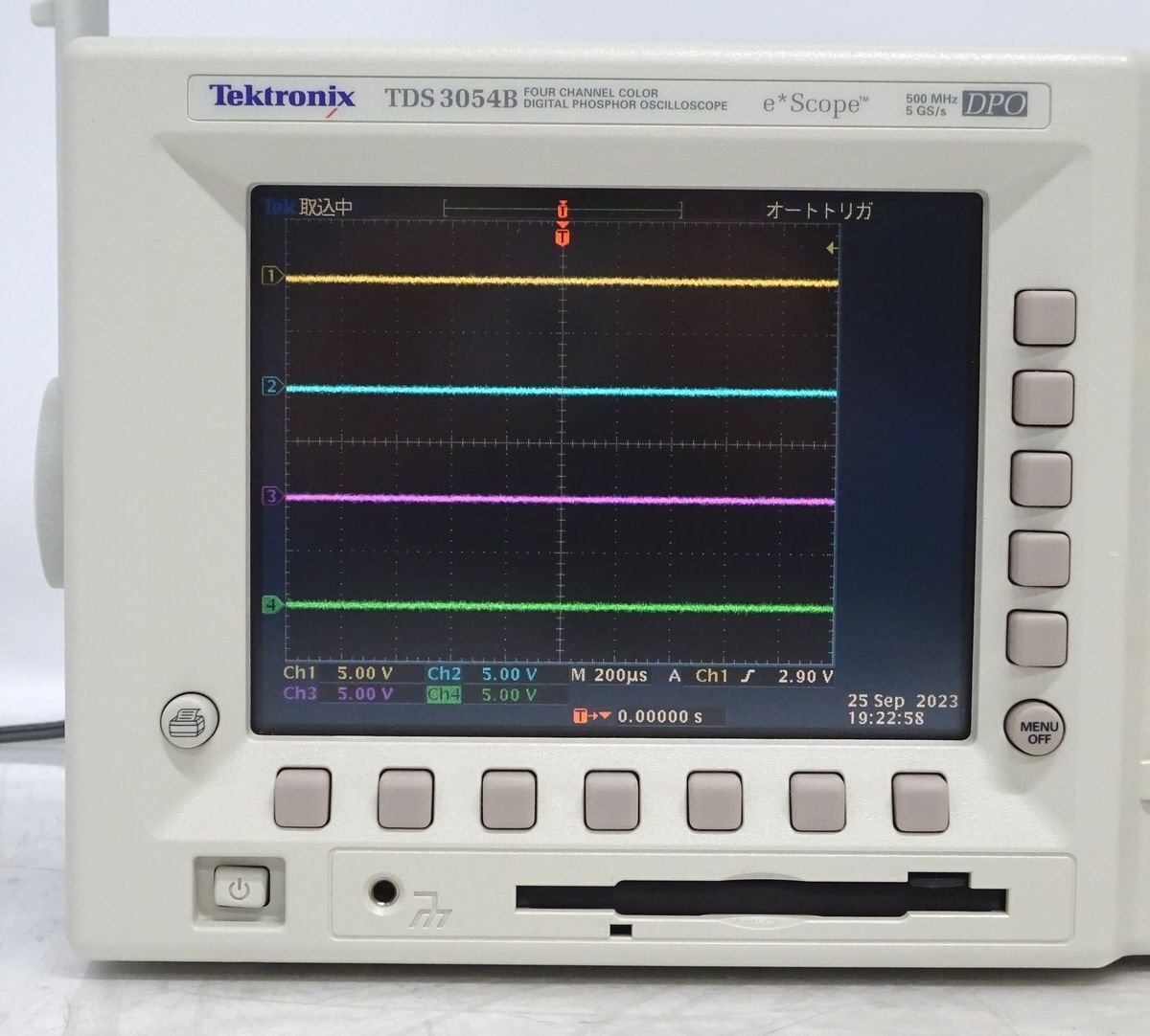 Tektronix TDS3054B Digital Oscilloscope 500MHz 5GS/s 4ch [w1194718097]