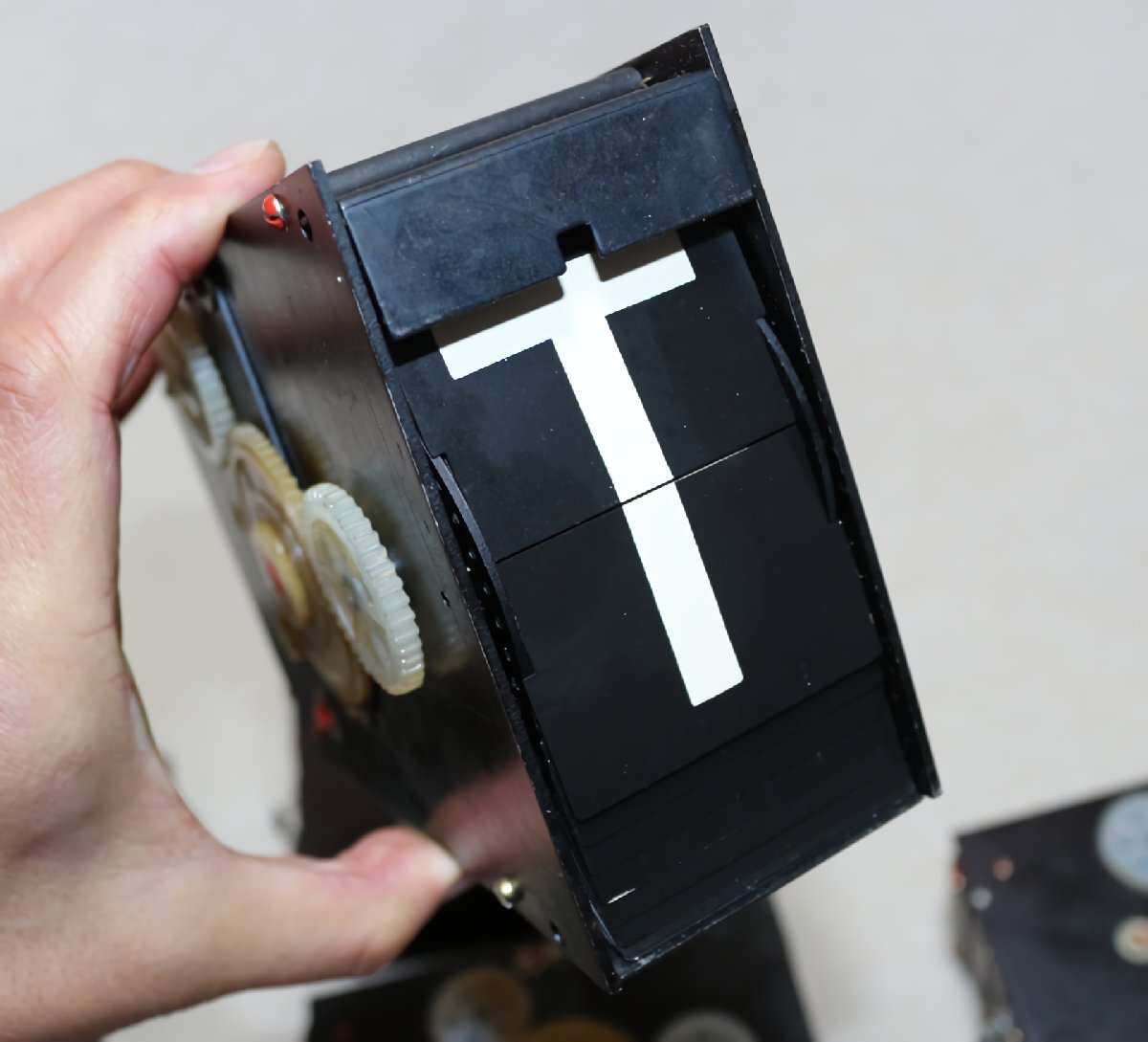 Super Oni Rare Former Sorussia Military Split Flap Display Unused 7 Sets Flap Operation Confirmed [t1209077852]