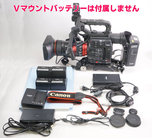 Canon EOS C200 ENG Style Set with CN-E18-80mm T4.4 L IS KAS and 8Sinn VCT Shoulder Plate [d1245313561]
