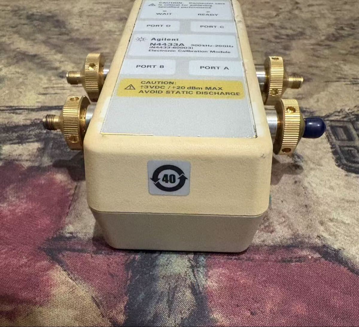 Agilent N4433A Electronic Calibration Module 300kHz-20GHz 4-Port VNA (as-is) [q1245983308]