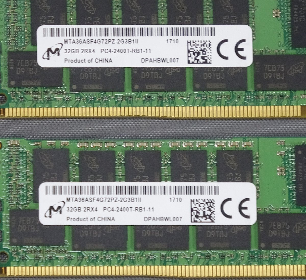 Micron MTA36ASF4G72PZ-2G3B1 Memory 256GB (32GB x 8) PC4-2400T-RB1-11 [u1245053970]