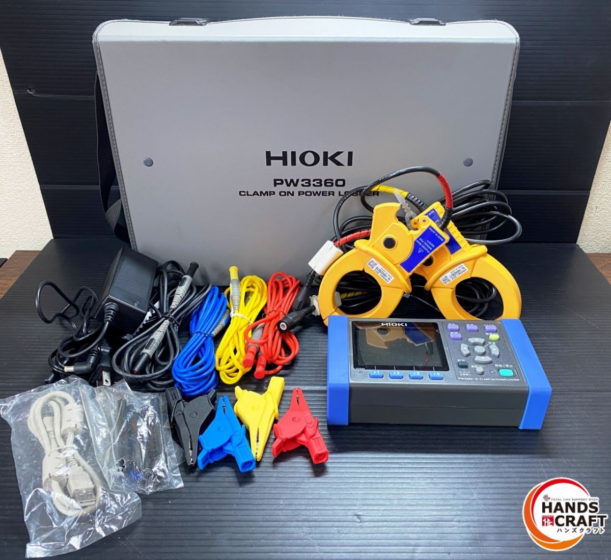 HIOKI PW3360 Power Meter Clamp-on Logger [s1205405589]