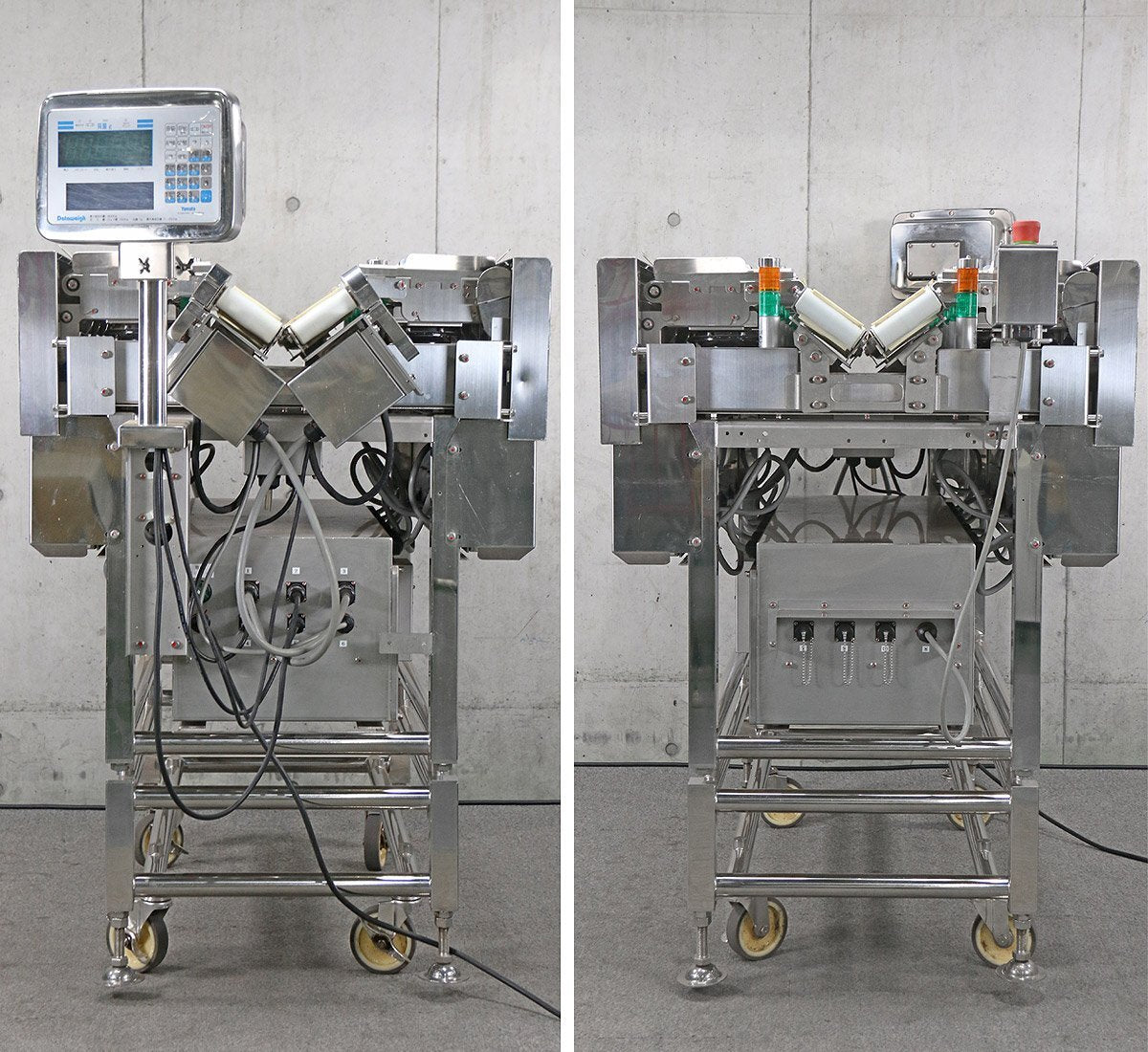 Yamato TSDW-205WV Tabletop Dataway with Automatic Discharge Mechanism V-Shaped Conveyor [w1211152058]