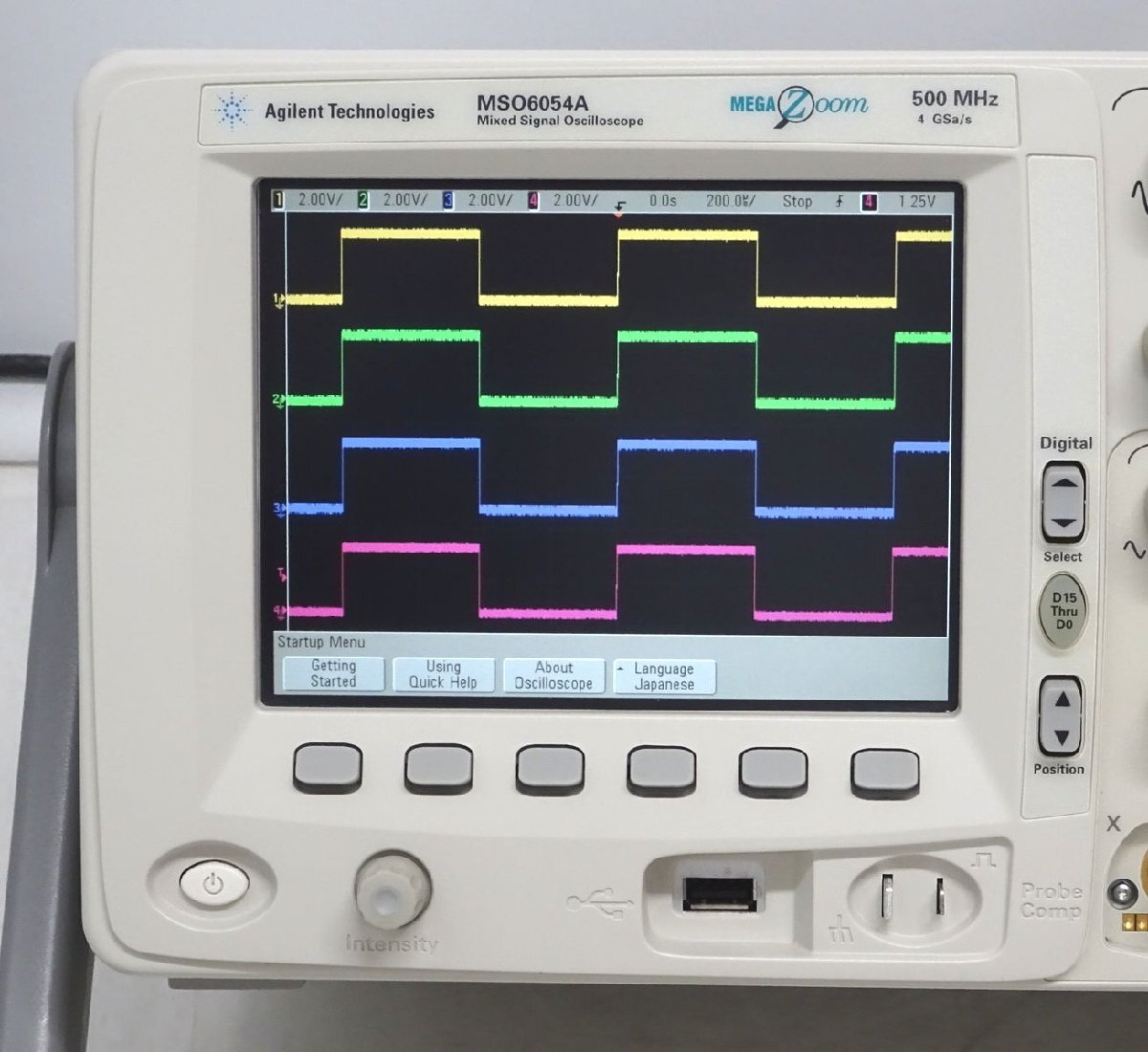 Agilent MSO6054A Digital Oscilloscope 500MHz 4GS/s 4ch [r1242749521]