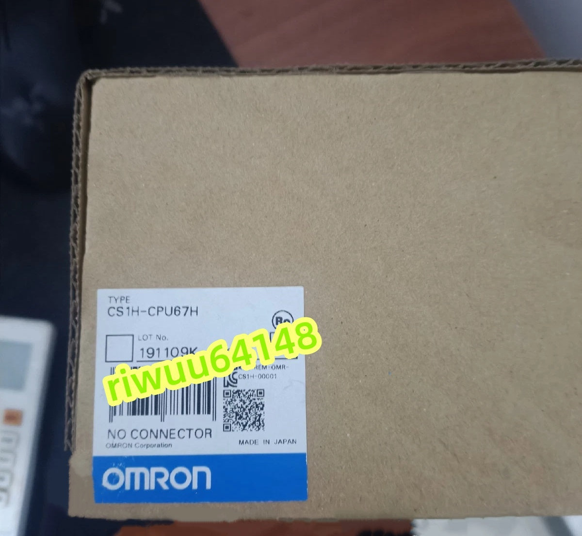 OMRON CS1H-CPU67H CPU Unit [d1192812880]
