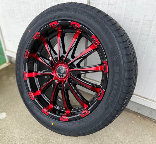 Hiace Regius Ace 200 series tire wheel 18 inch BD12 special tire 225/50R18 new set of 4 for 1 car [r1186557094]