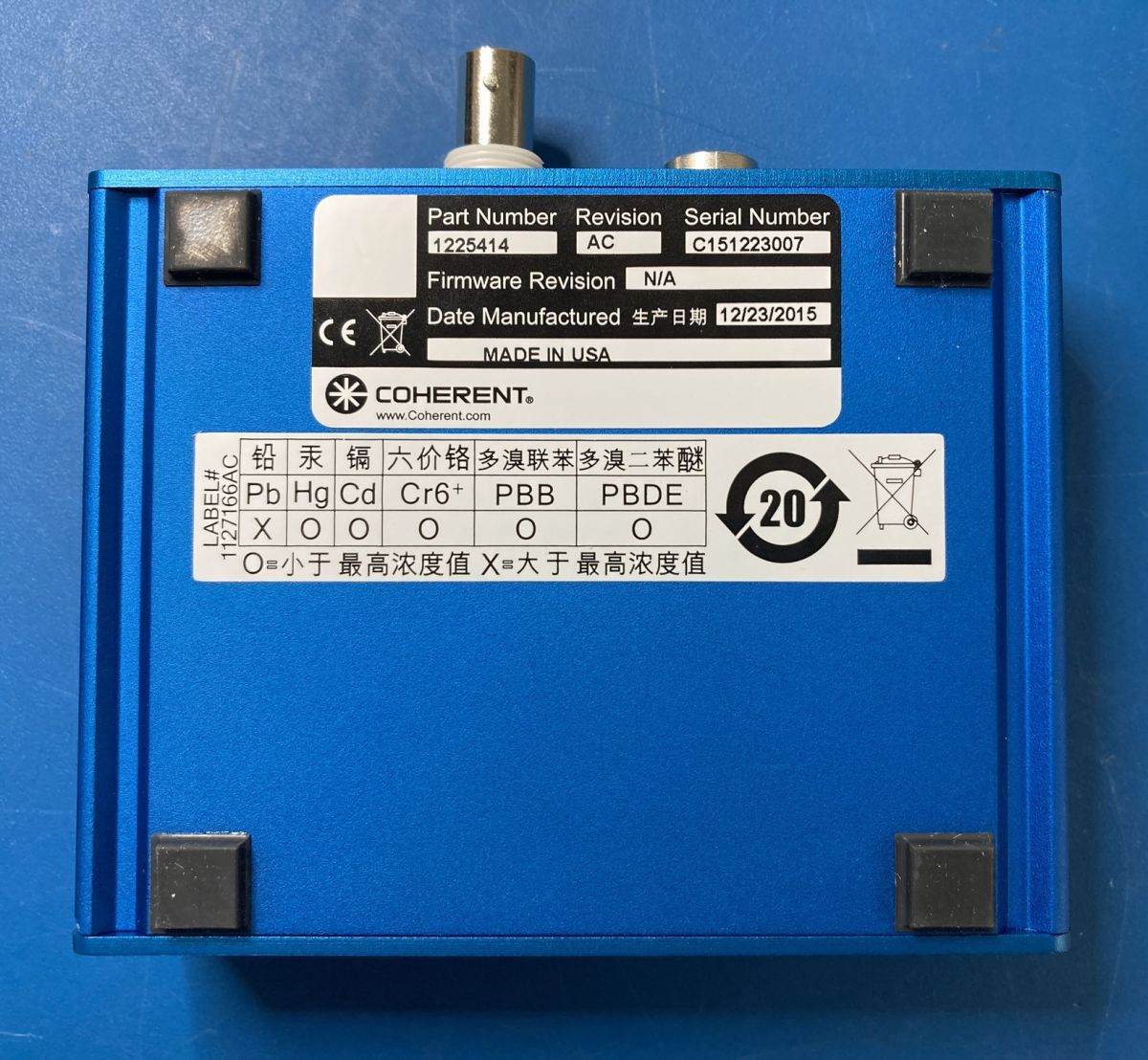COHERENT 1225414 StingRay/BioRay Remote Laser Controller [b1226373969]