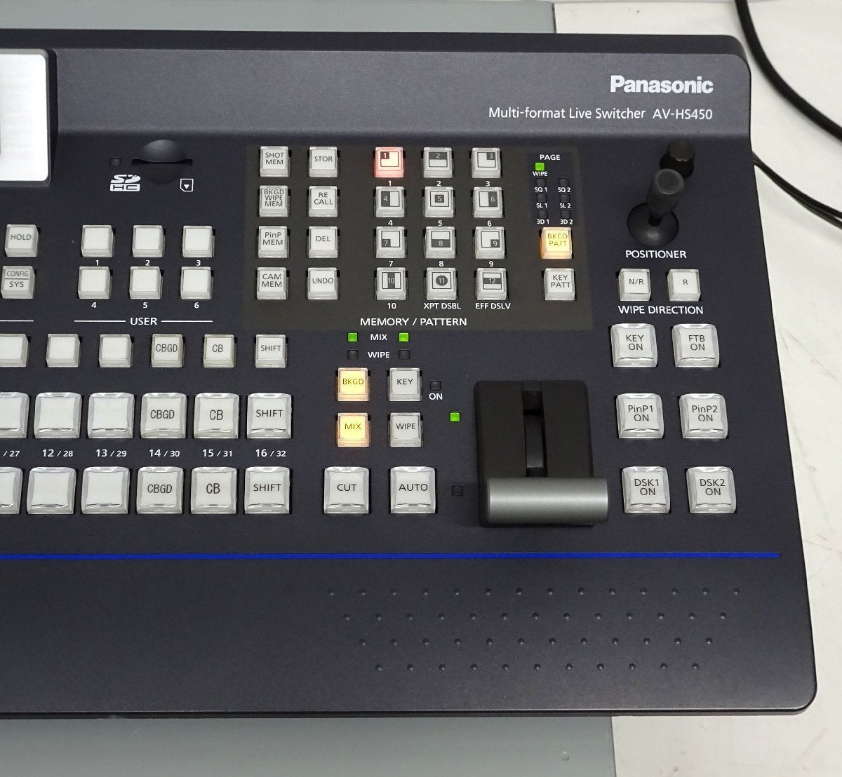 Panasonic AV-HS450 Multi-Format Live Switcher with Control Panel [f1236942031]