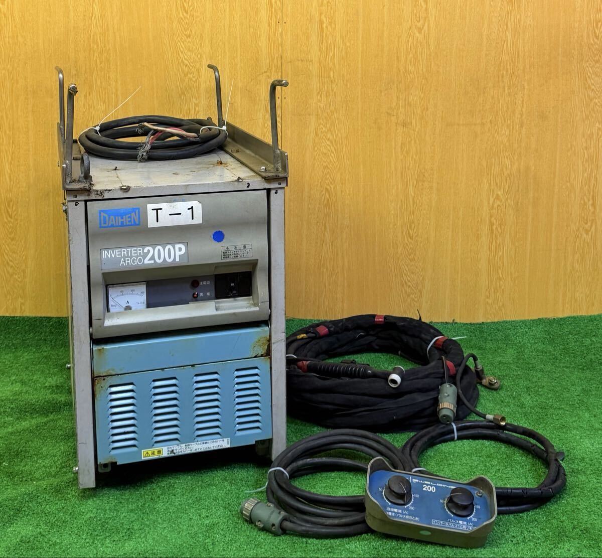 Daihen ARGO 200P TIG Welder Inverter VRTP-200(S-1) 3-Phase 200V with Accessories [w1247775466]
