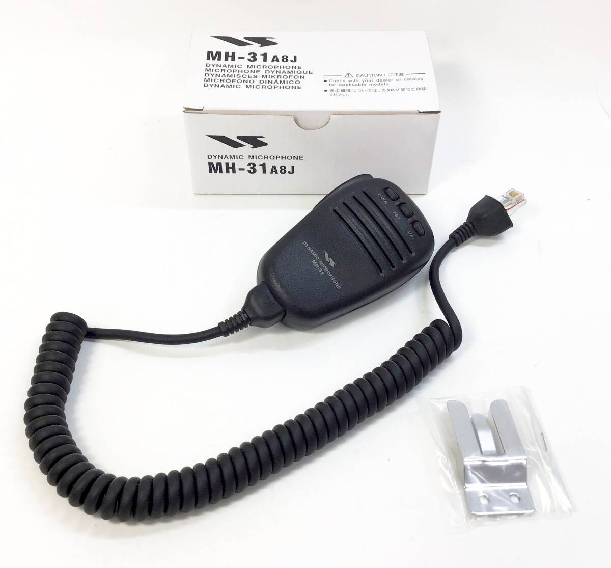 Yaesu HF/VHF/UHF All-Mode Transceiver with Instruction Manual and Original Box MH-31A8J Dynamic Microphone [u1193738131]