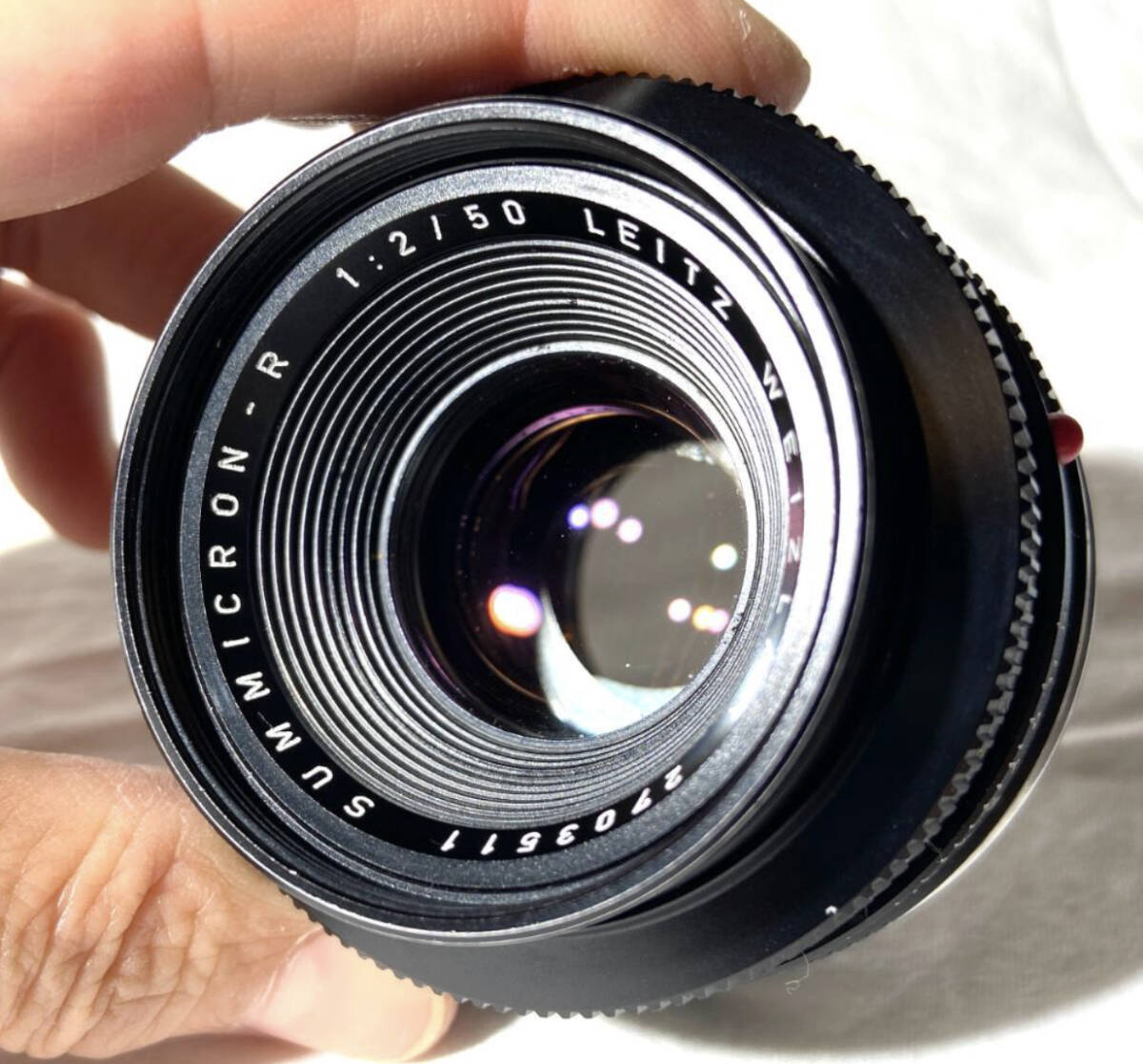 Leica Summicron-R 50mm f2.0 Lens EF Mount [s1234089355]
