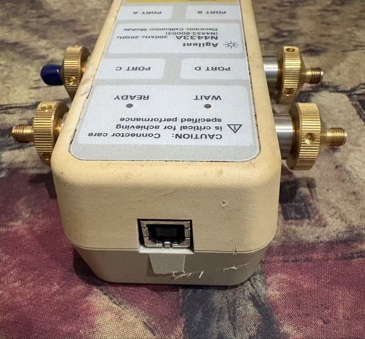 Agilent N4433A Electronic Calibration Module 300kHz-20GHz 4-Port VNA (as-is) [q1245983308]