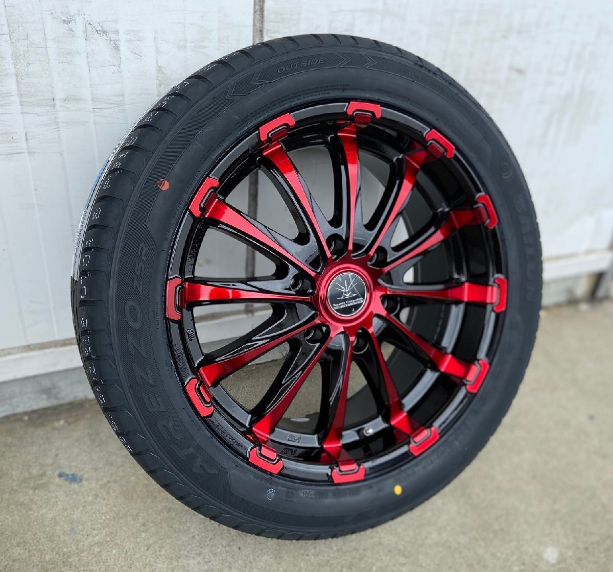 Hiace Regius Ace 200 series tire wheel 18 inch BD12 special tire 225/50R18 new set of 4 for 1 car [r1186557094]