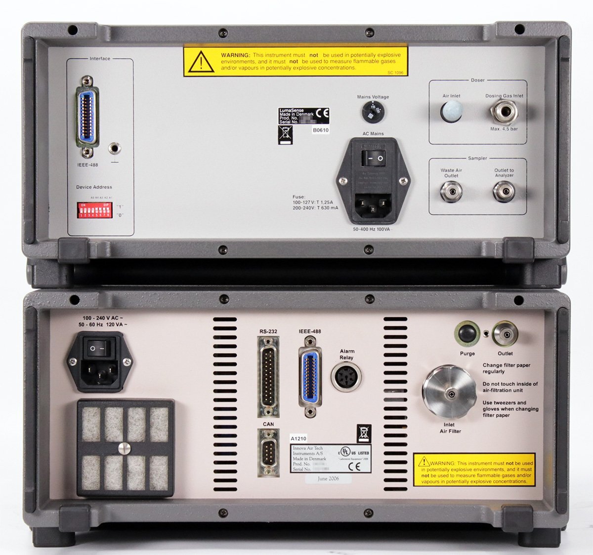 LumaSense INNOVA 1412 Gas Monitor + INNOVA 1303 Sampler and Doser [g1196995600]
