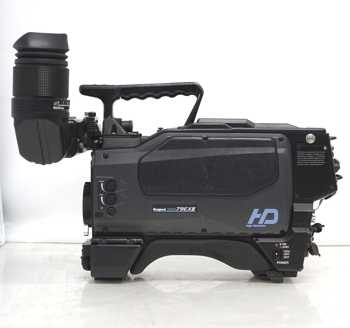 Ikegami HDK-79EX III HDTV Studio Camera with Viewfinder [b1180066093]