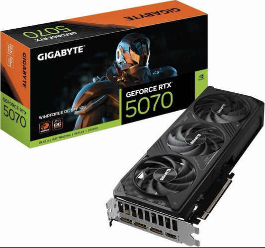 GIGABYTE GeForce RTX 5070 NVIDIA Graphics Card GPU 12GB [f1219251767]