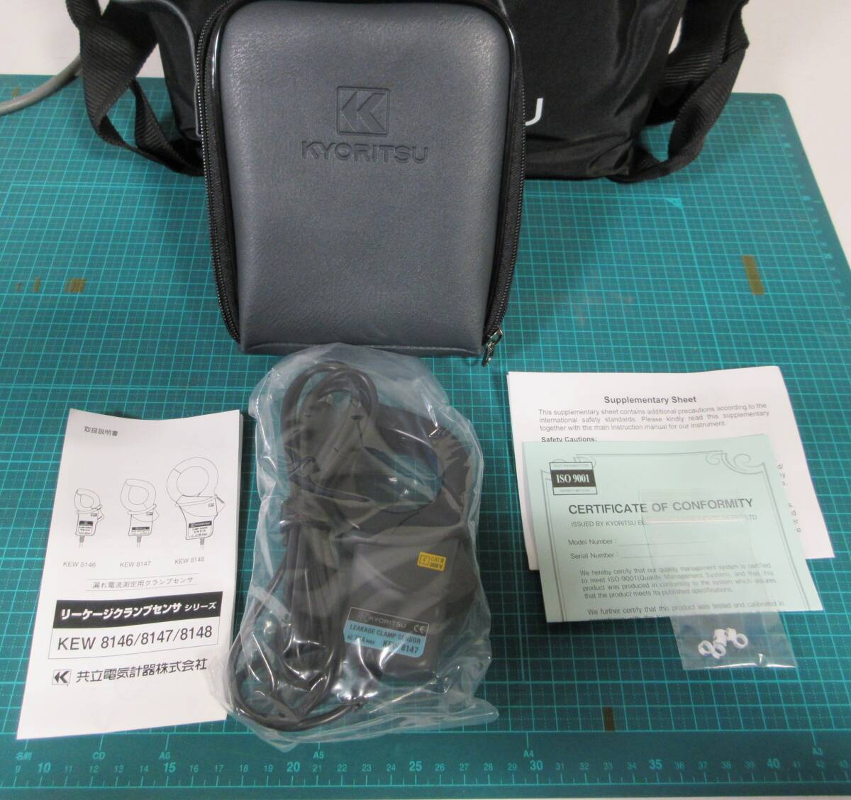 KYORITSU KEN5020 Current Voltage Logger KEN8146 KEN8147 KEN8148 Clamp Sensor KEN8122 KEN8123 [n1215230408]
