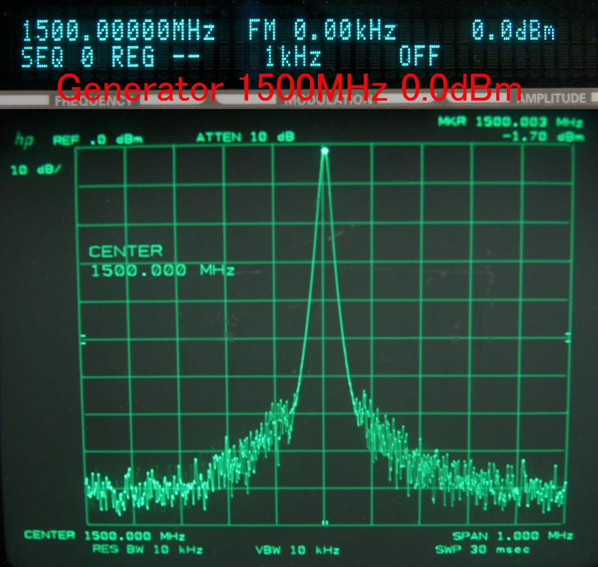 hp 8568B Spectrum Analyzer 100Hz-1.5GHz + 85685A RF Preselector 20Hz-2GHz [h1243978477]