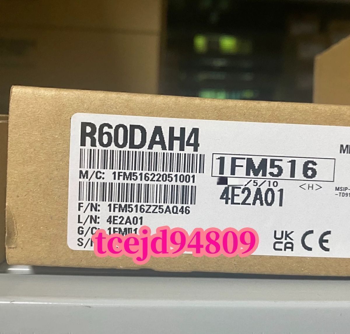 MITSUBISHI R60DAH4 High-speed Digital-to-Analog Conversion Unit Sequencer [h1196879615]