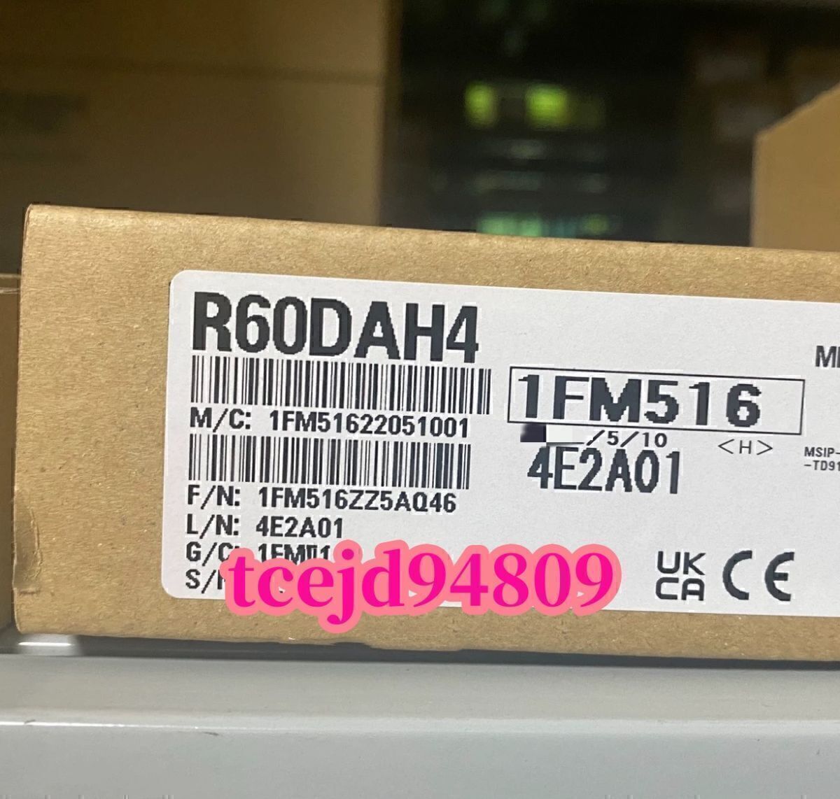 MITSUBISHI R60DAH4 High Speed Digital-Analog Conversion Unit Sequencer [n1212972682]