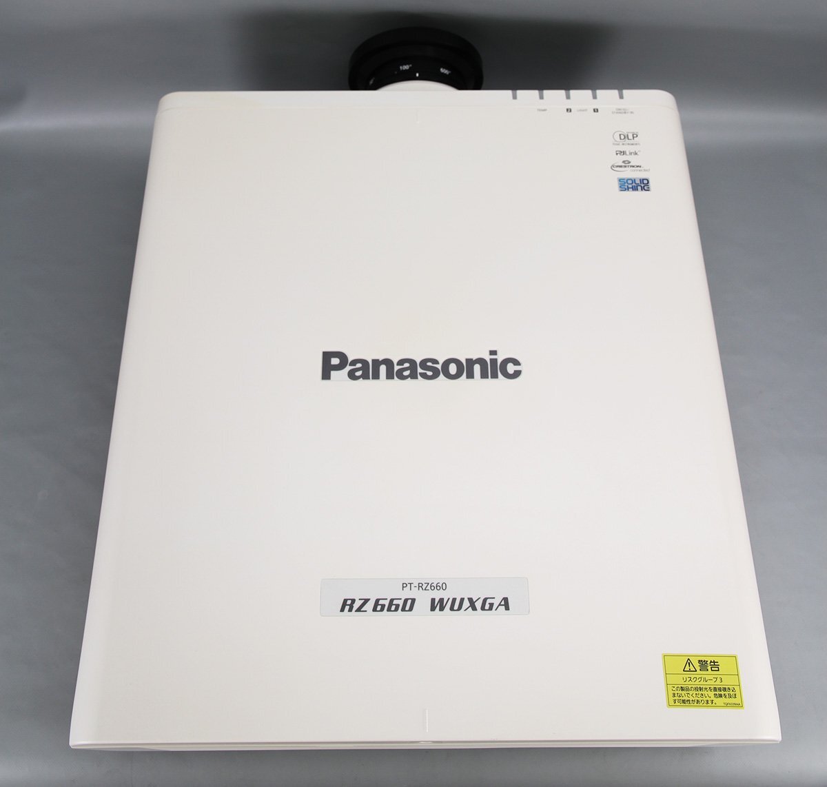 Panasonic PT-RZ660JW DLP Projector 6000 Lumens 1031h Usage ET-DLE085 [b1250091402]