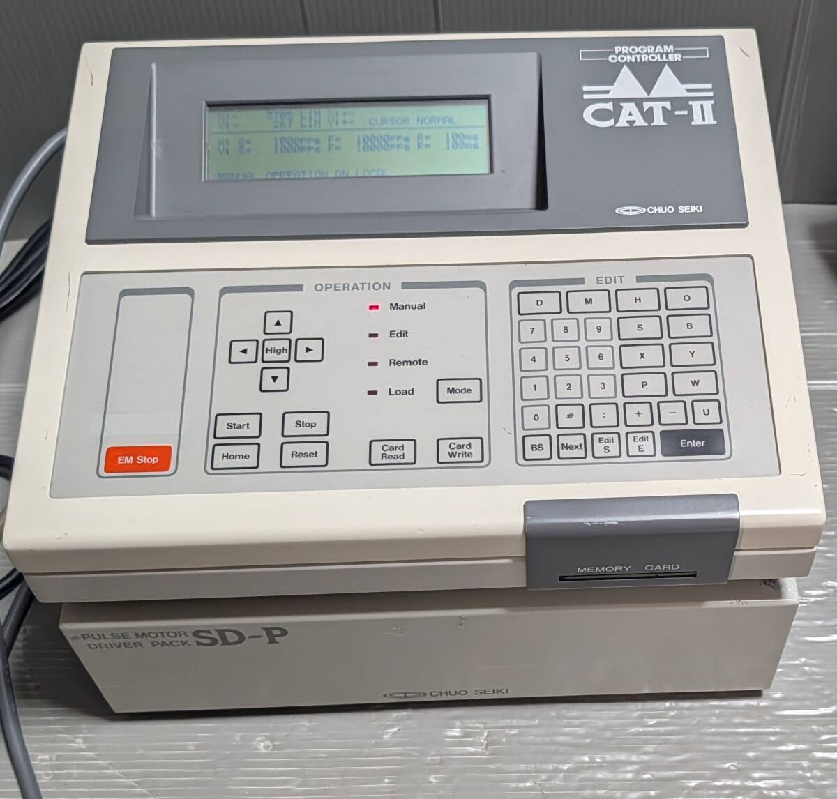 Chuo Seiki CAT-II Stage Controller Micro Scanning Stage for Nikon Olympus Microscopes [e1245542260]