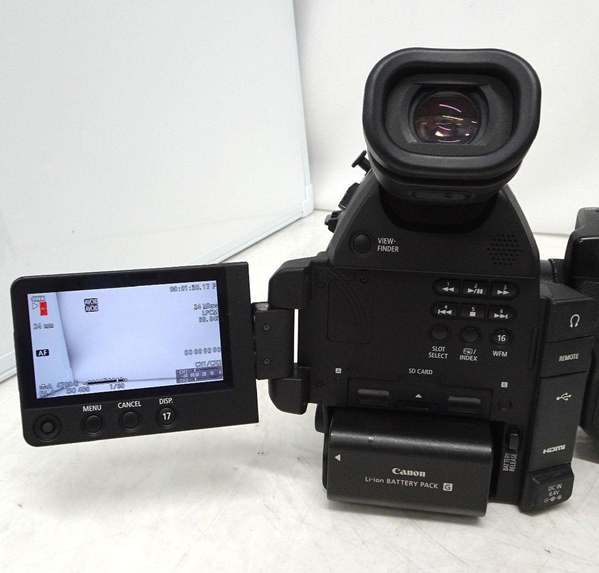 Canon EOS C100 Mark II Digital Cinema Camera with EF 24-105L IS II USM Lens [w1194720079]