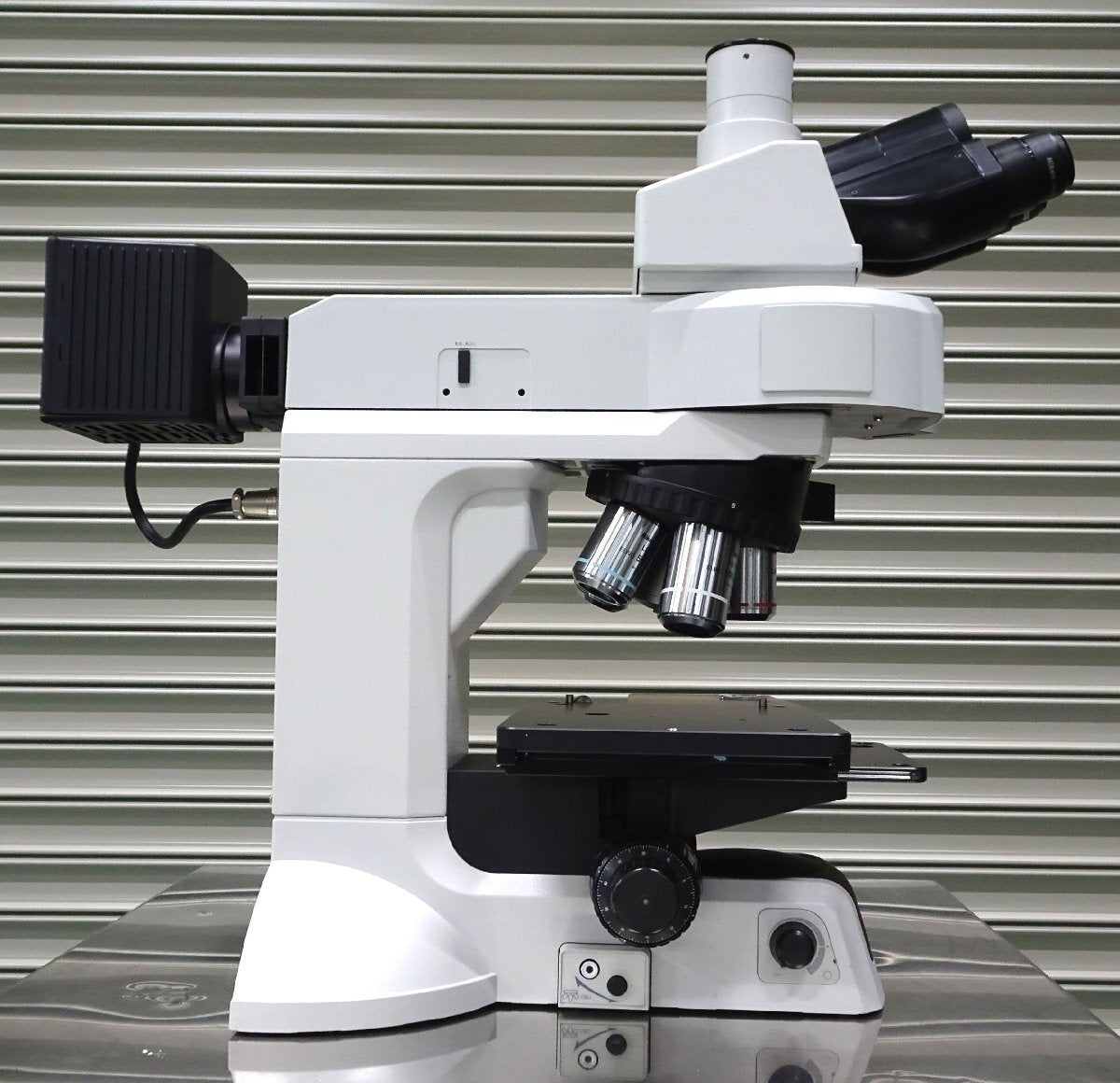 Nikon ECLIPSE LV150A Industrial Microscope with 5 Objective Lenses (for parts or not working) [t1246244437]