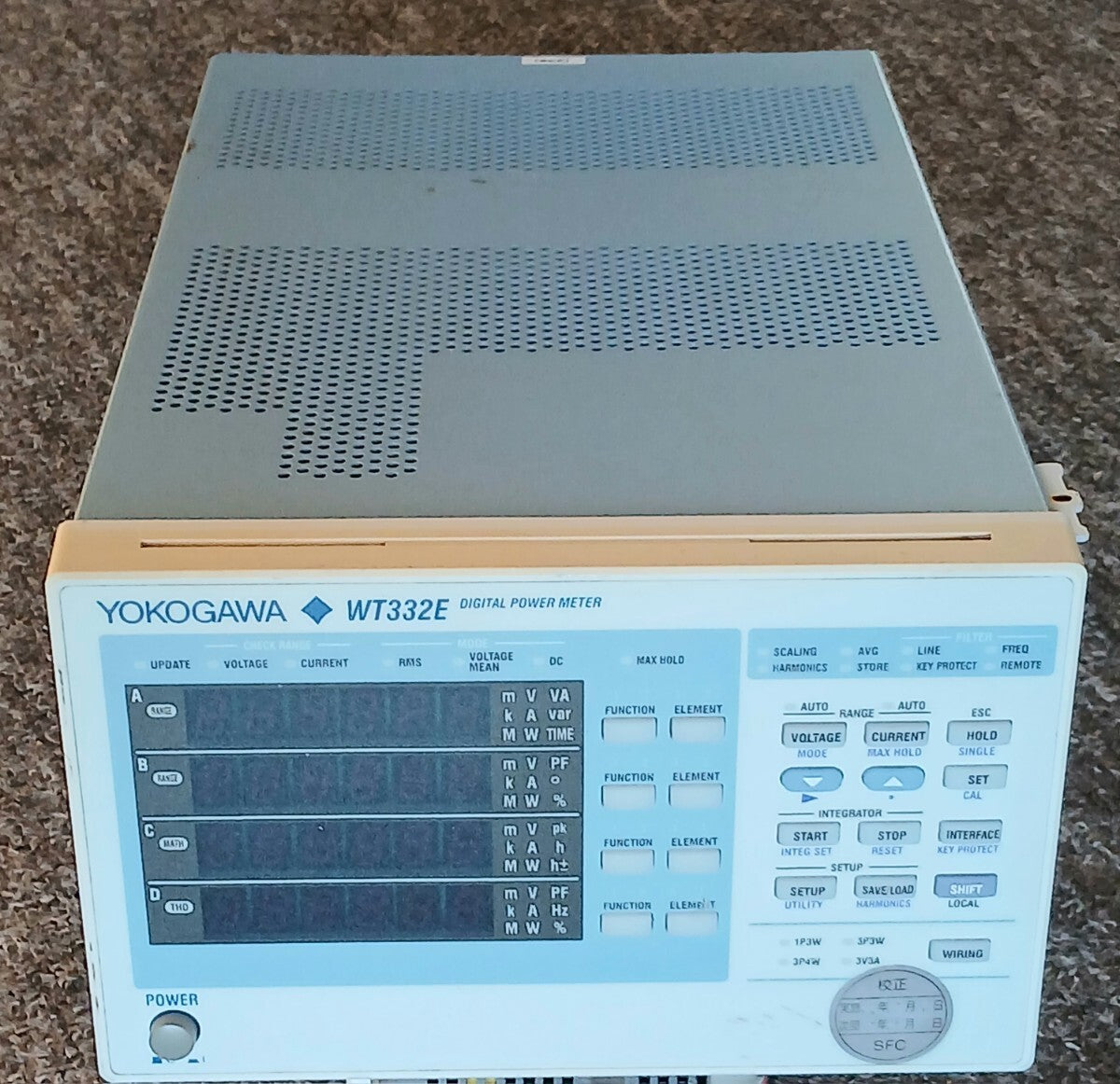 Yokogawa WT332 Digital Power Meter [m1228016280]