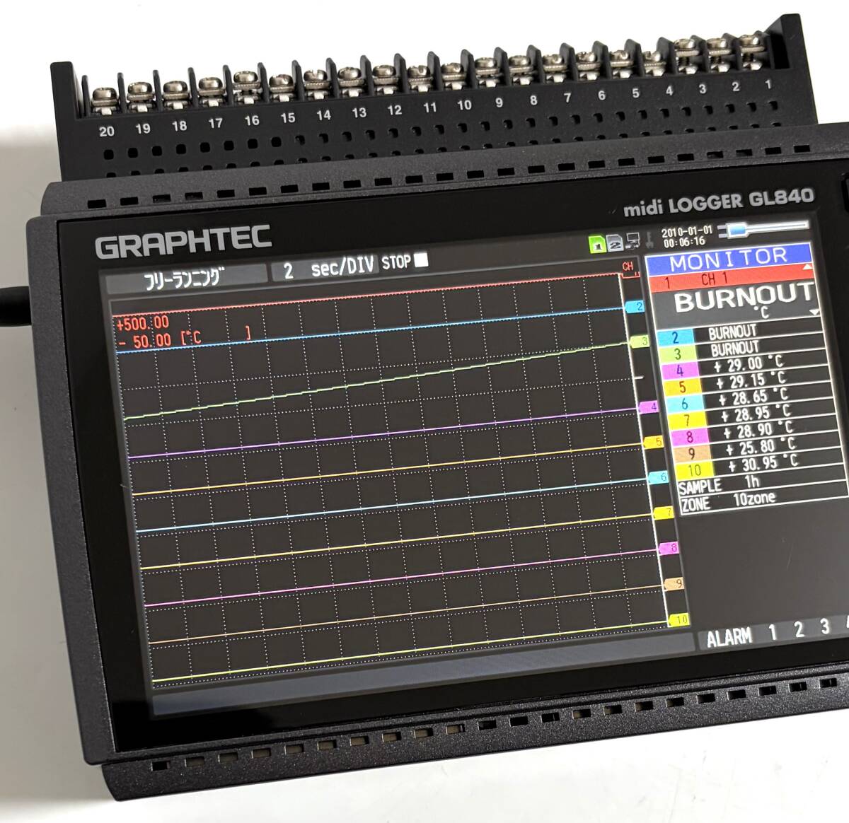 GRAPHTEC GL840-M Data Logger [m1240717724]