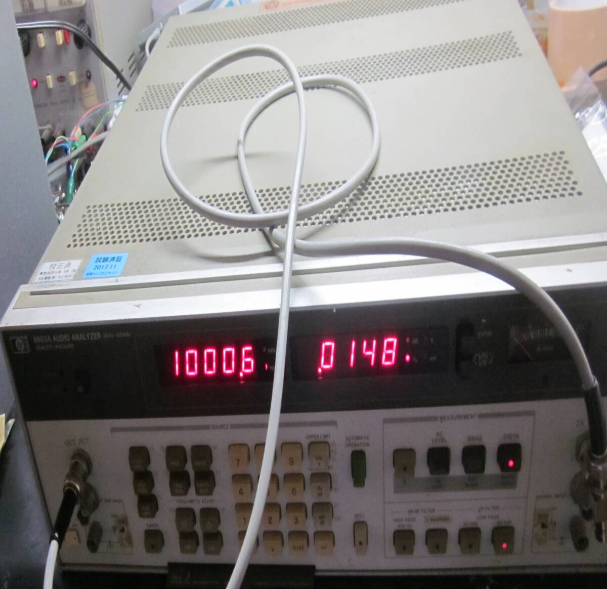 HP 8903 Audio Analyzer [j1247939531]