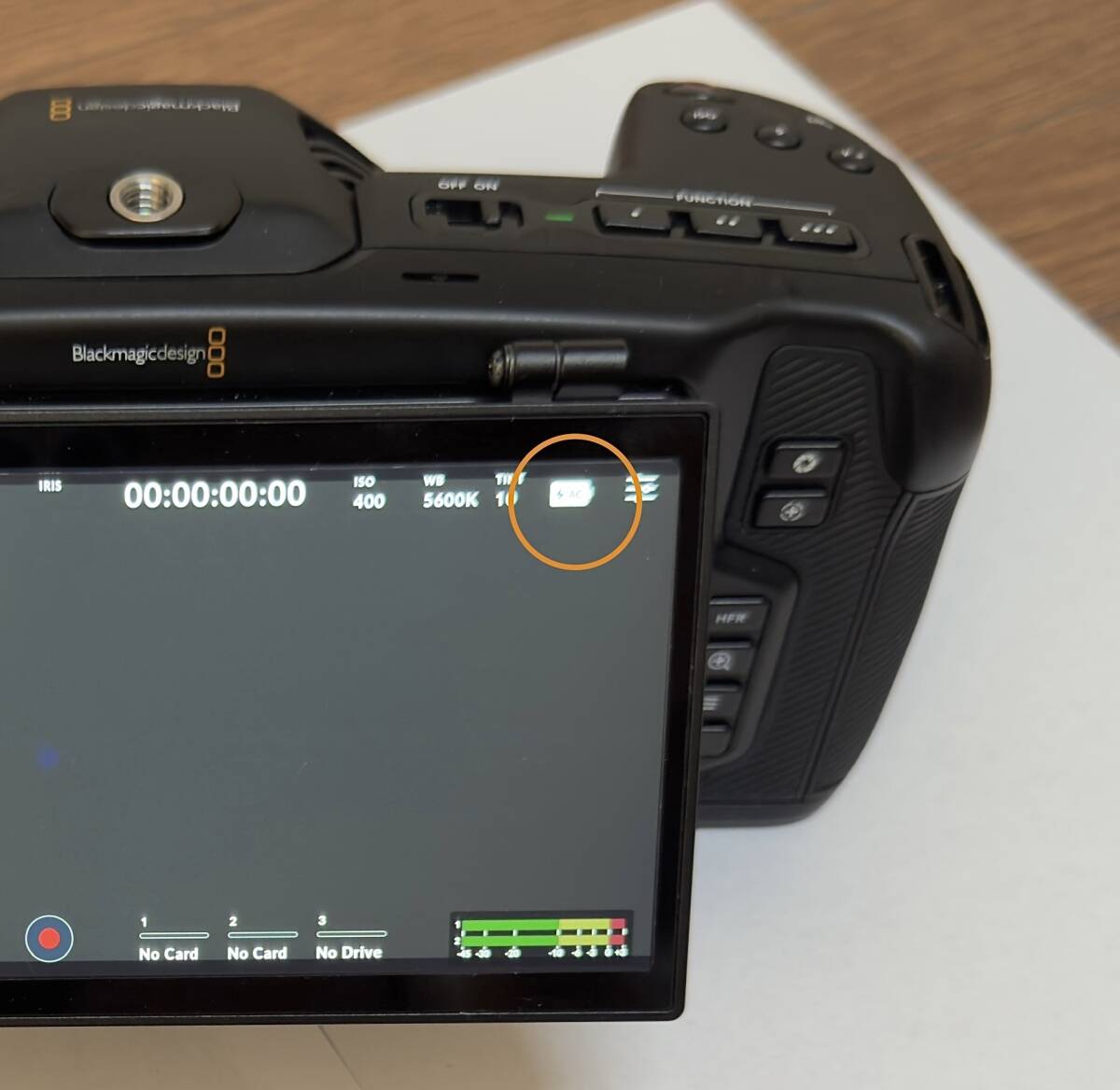 Blackmagic Design Pocket Cinema Camera 4K External Power Supply System [s1190685908]