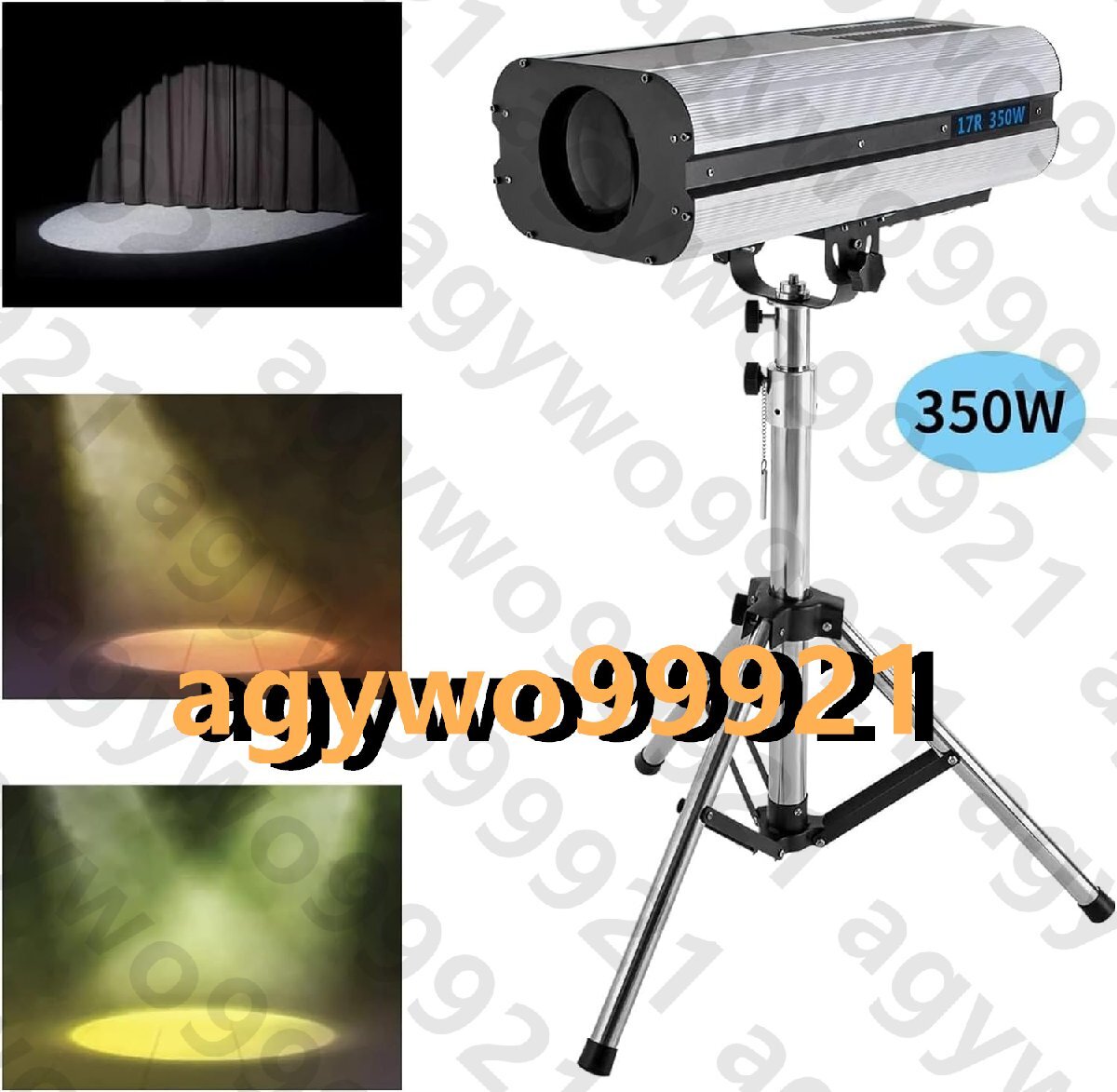 LED Follow Spotlight 350W DMX Stage Light with Adjustable Aperture for Weddings Ceremonies [b1166932674]