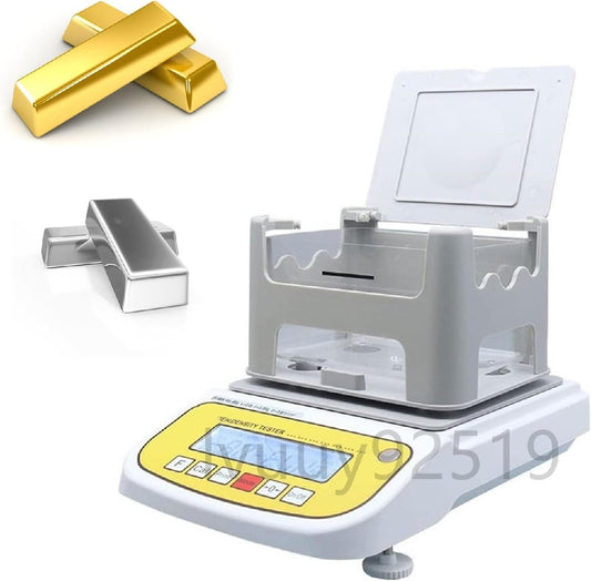 Gold Purity Detector 0.005-600g Solid Density Detector LCD Screen Gold K Value Tester Jeweler for Gold Silver Jewelry Jade [f1195211688]