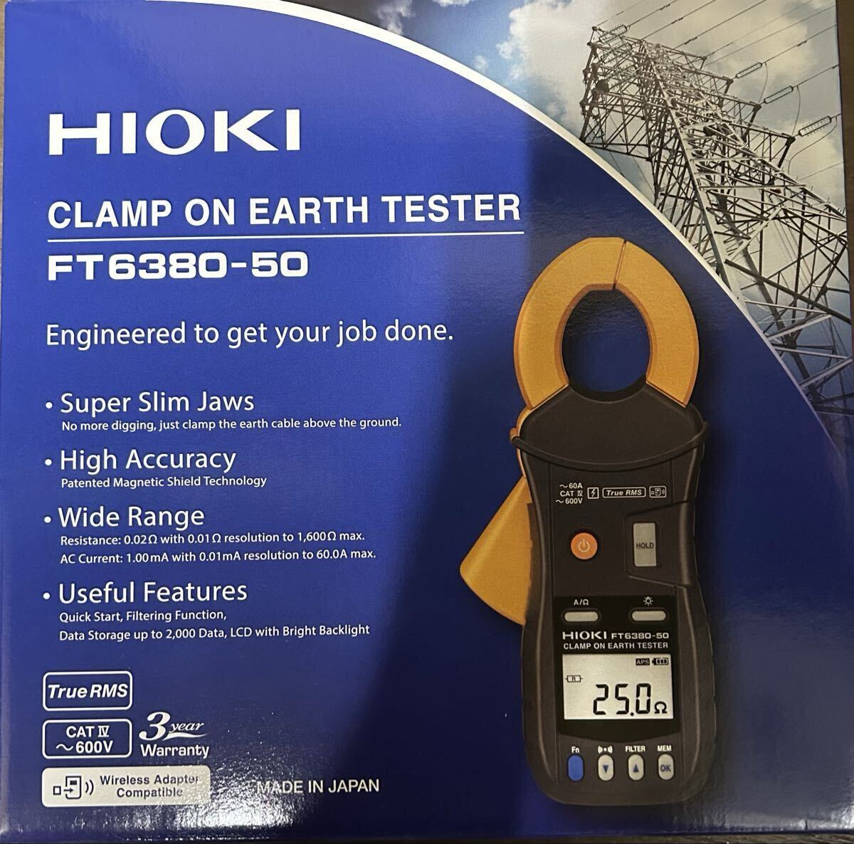 Hioki FT6380-50 Clamp Earth Resistance Meter [g1211107063]