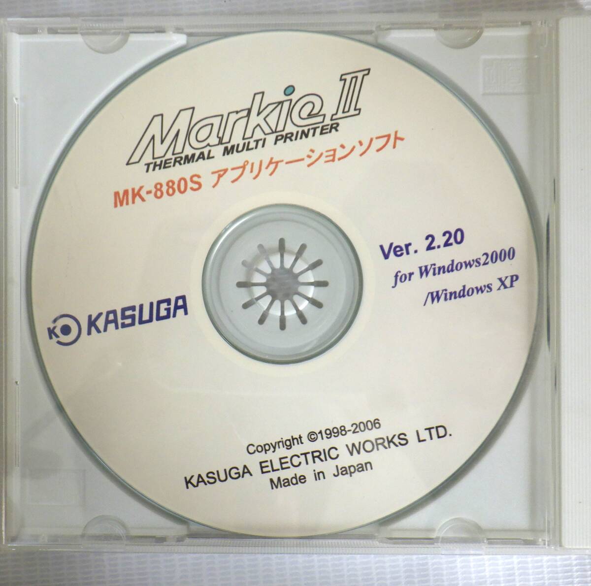 Kasuga Denki MK-880S Markie II Tube Printer [p1220333575]