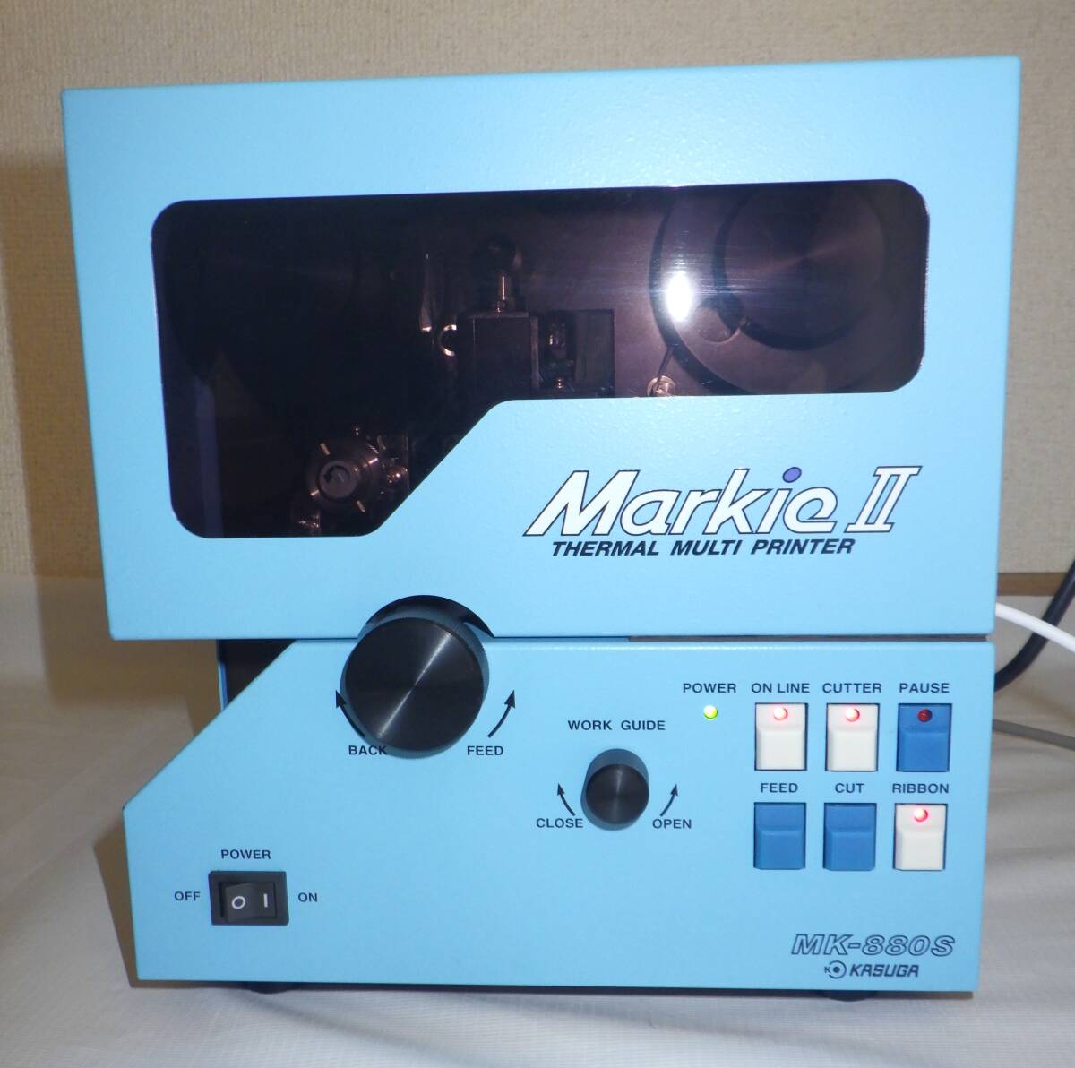 Kasuga Denki MK-880S Markie II Tube Printer [p1220333575]