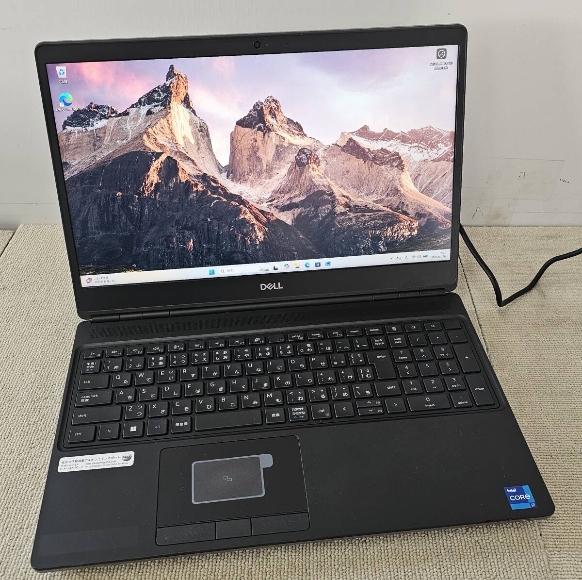 Dell Precision 7560 Core i7 11800H Laptop 32GB Memory 2TB NVMEe M.2 NVIDIA Geforce RTX3080 Windows 11 Pro [l1217308353]
