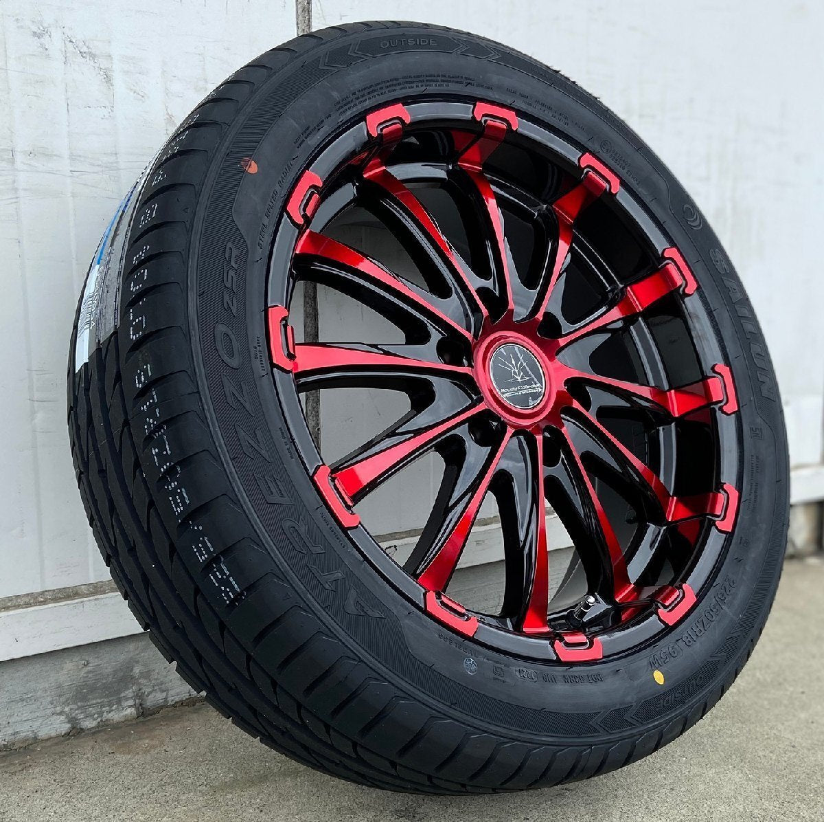 Hiace Regius Ace 200 series tire wheel 18 inch BD12 special tire 225/50R18 new set of 4 for 1 car [r1186557094]
