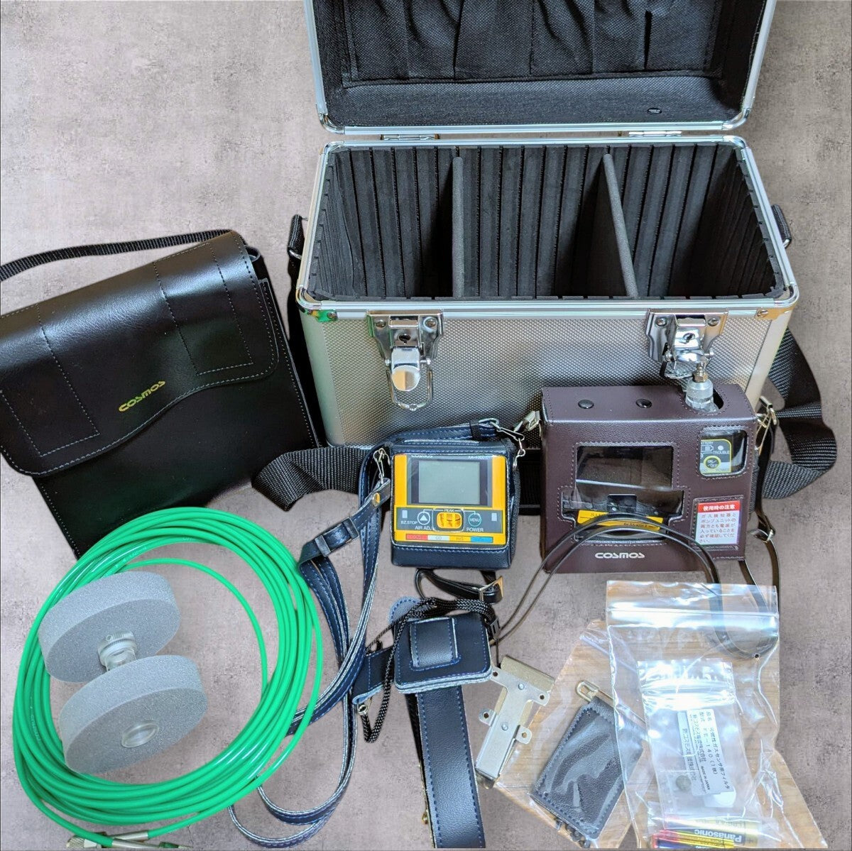 Gas Detector Pump Unit Set Measurement Instrument for Oxygen Hydrogen Sulfide Carbon Monoxide Flammable Gas [m1199250204]