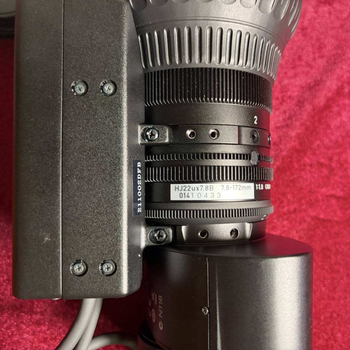Canon HJ22ux7.8B Broadcast Lens 7.8-172mm [1245310707]