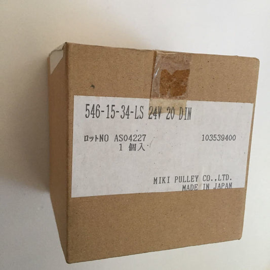 Miki Pulley 546-15-34-LS Electromagnetic Clutch 24V 20DIN [428280520]