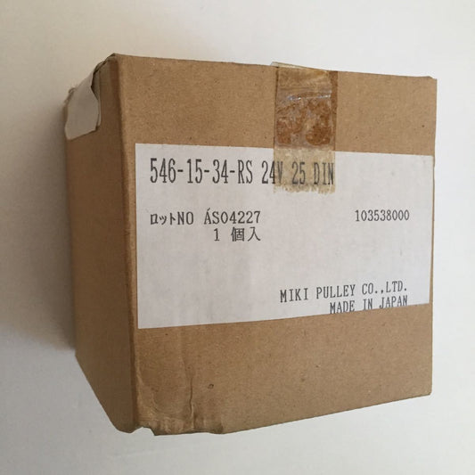 Miki Pulley 546-15-34-RS Electromagnetic Clutch 24V 25DIN [p722506466]