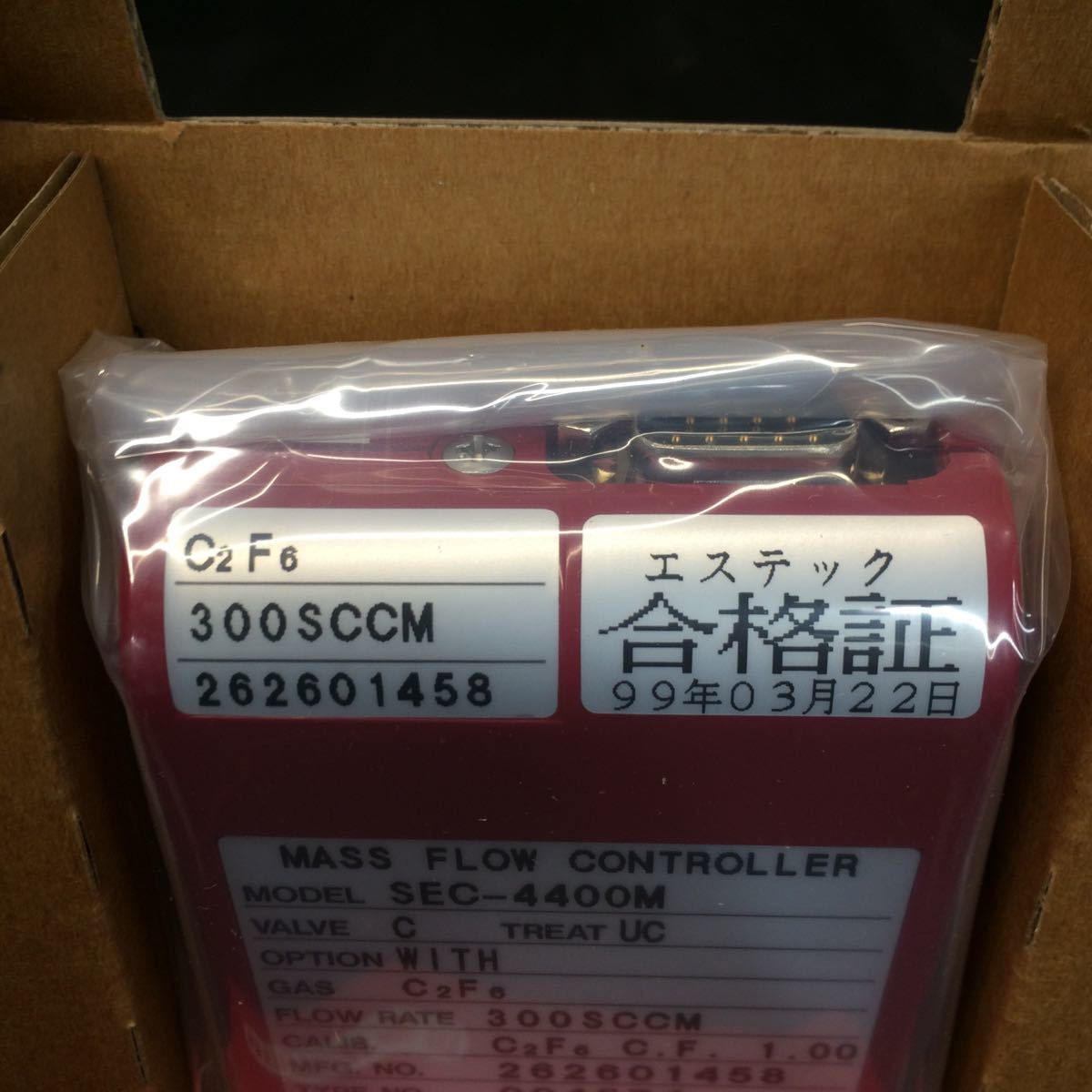 K62 STEC INC SEC-4400M C2F6 300SCCM [1033393071]