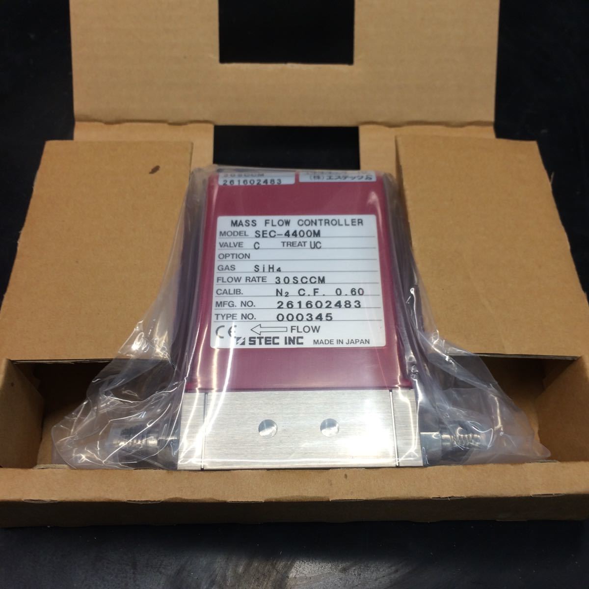 K56 STEC INC SEC-4400M SiH4 Gas Flow Controller [c1033385001]