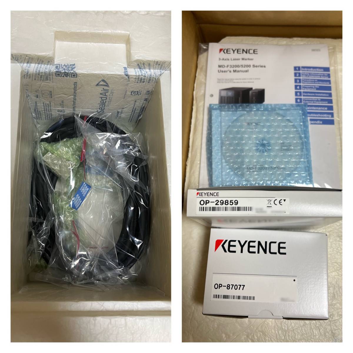 Keyence MD-F3200 3-Axis Fiber Laser Marker with OP-87077 OP-29859 (open box) [s1049847920]