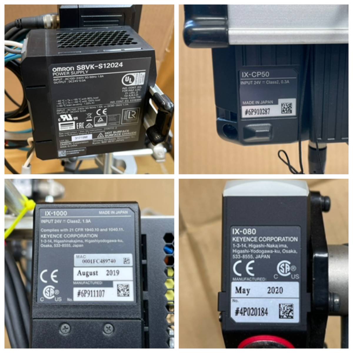 KEYENCE IX-CP50 Laser Displacement Sensor with Built-in Camera IX Series [c1097856592]