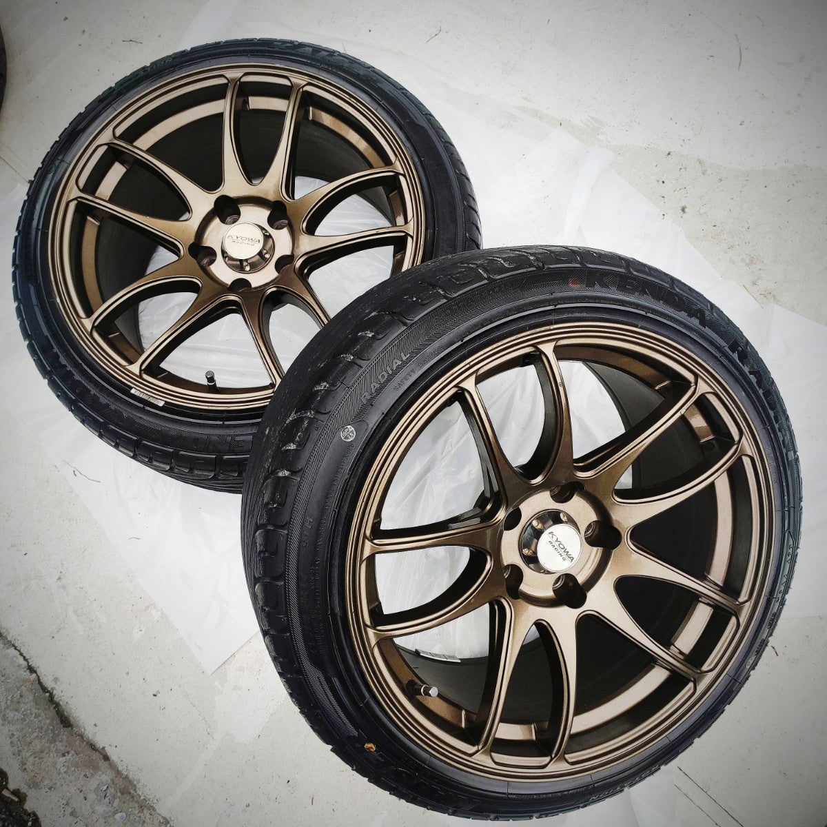 KYOWA KR536 17 Inch 9J +20 5H PCD114 [x1107331063]