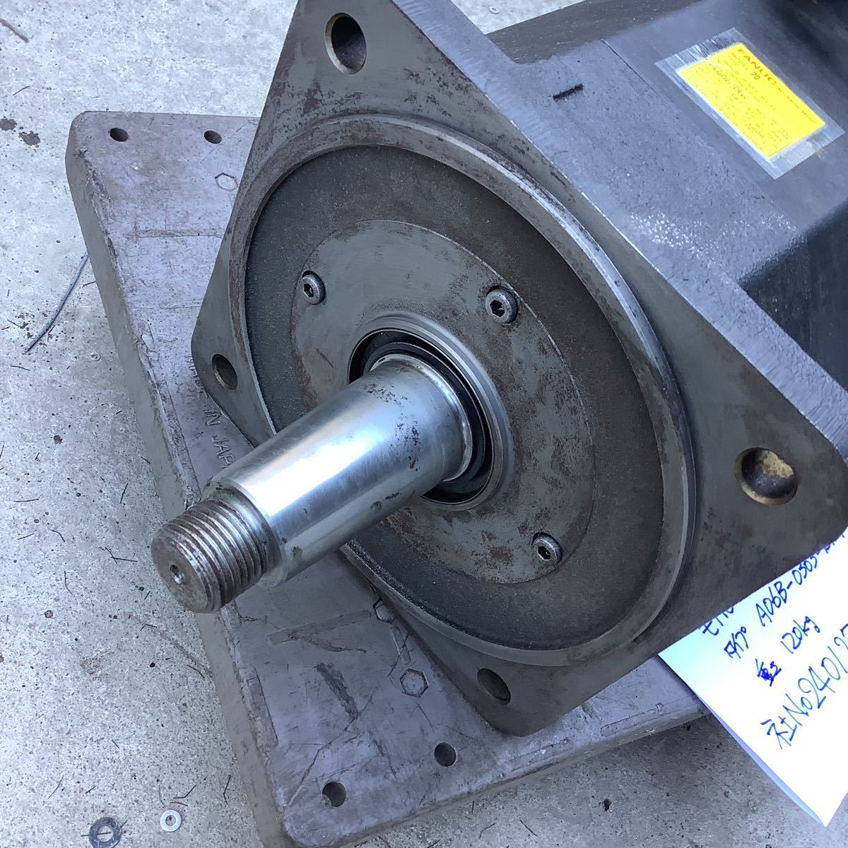 FANUC A 06B-0303-B131 AC Servo Motor (untested) [u1122823593]